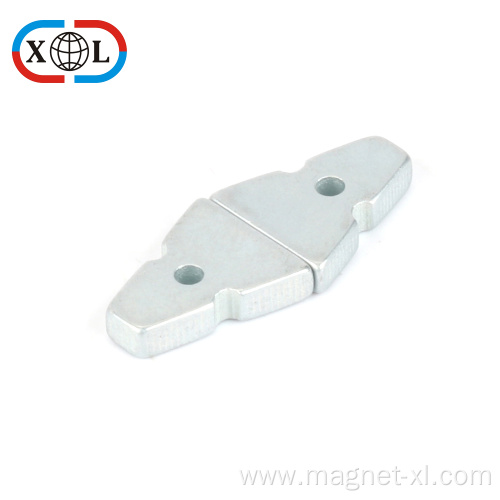 Custom Shape N45H Permanent NdFeB Magnet with Hold